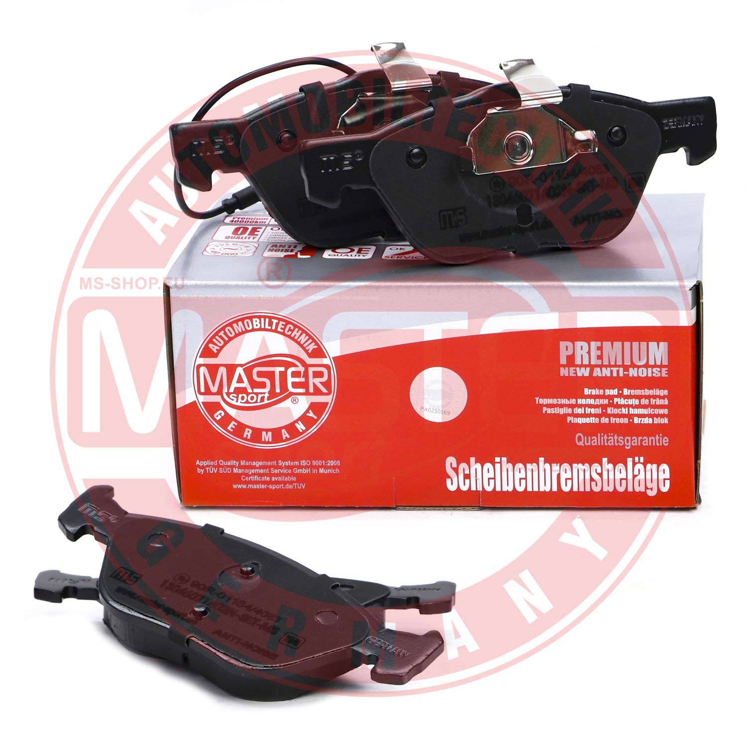 Placute frana MASTERSPORT GERMANY 13046071402N-SET-MS